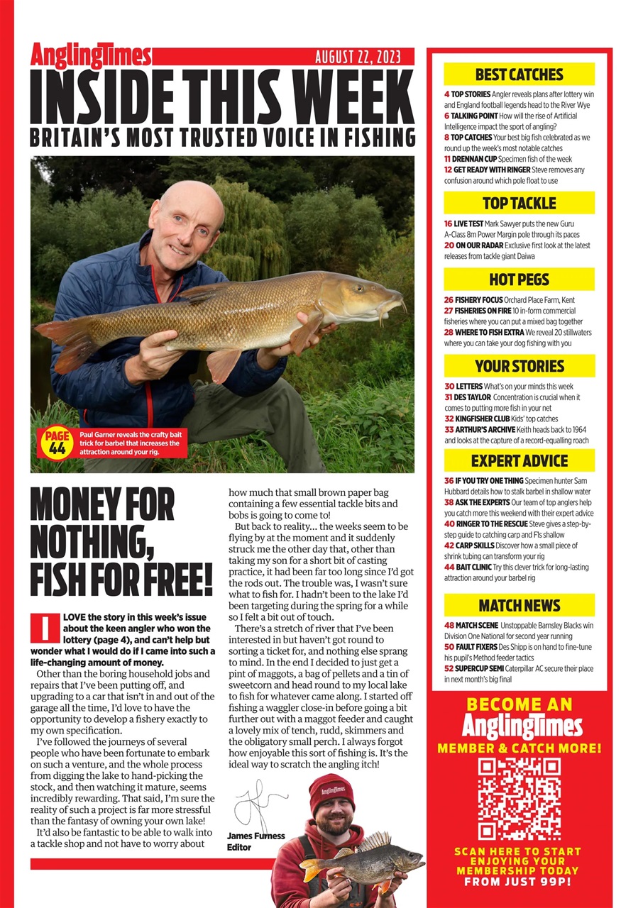 Angling Times Preview Pages