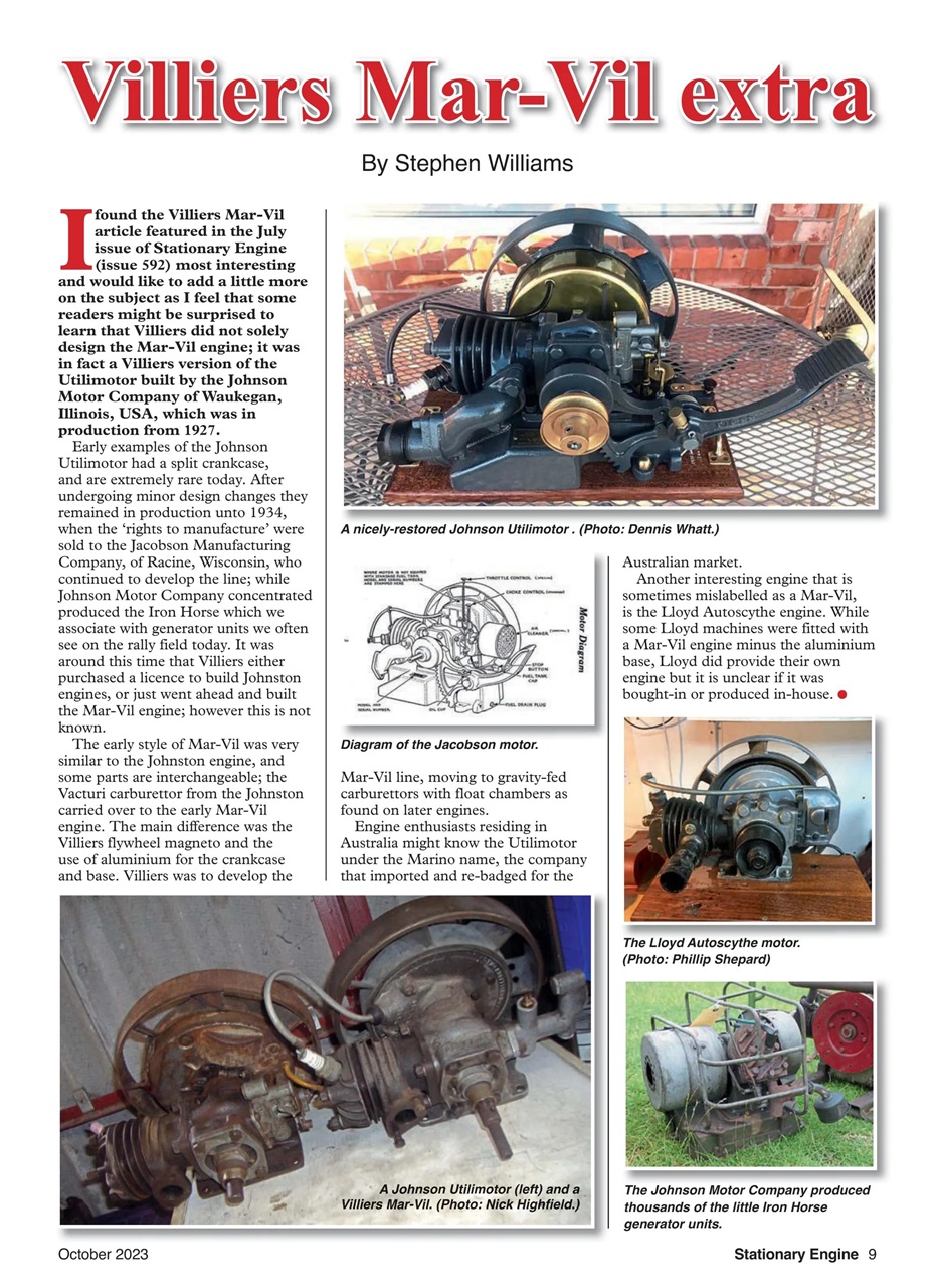 Stationary Engine Preview Pages