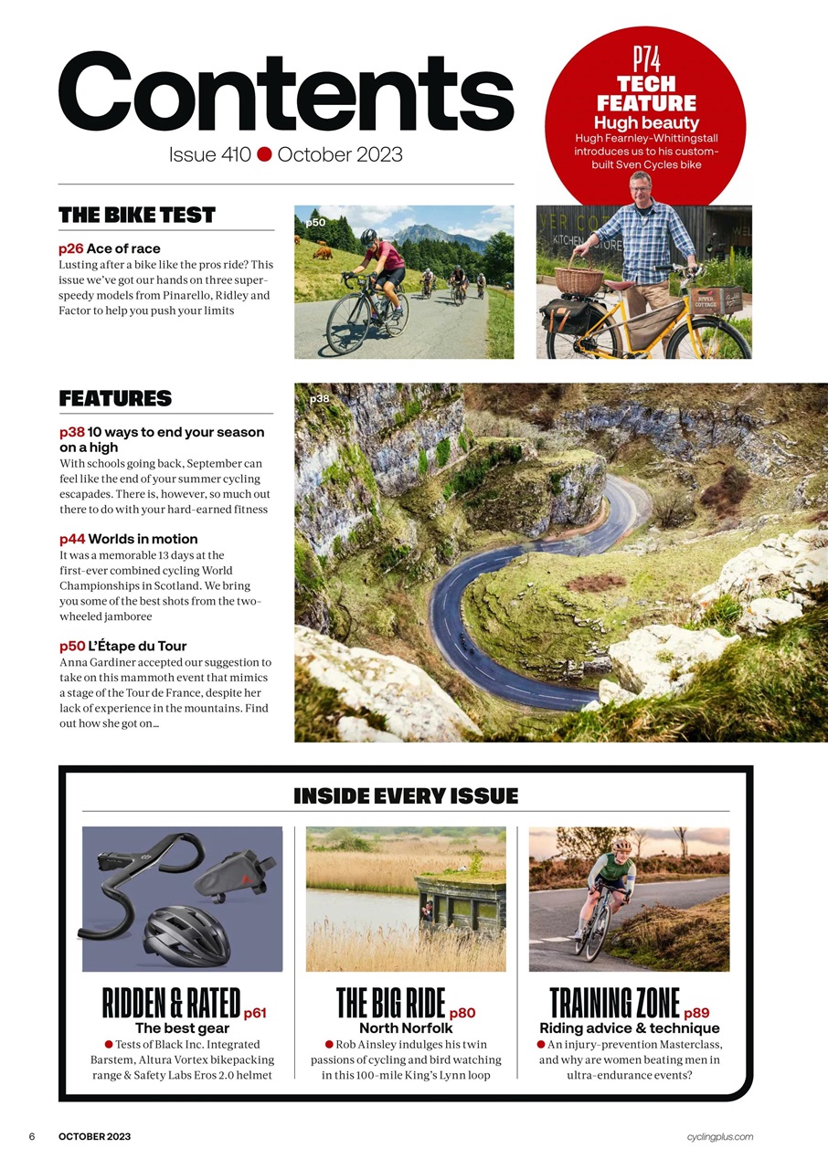 Cycling Plus Preview Pages