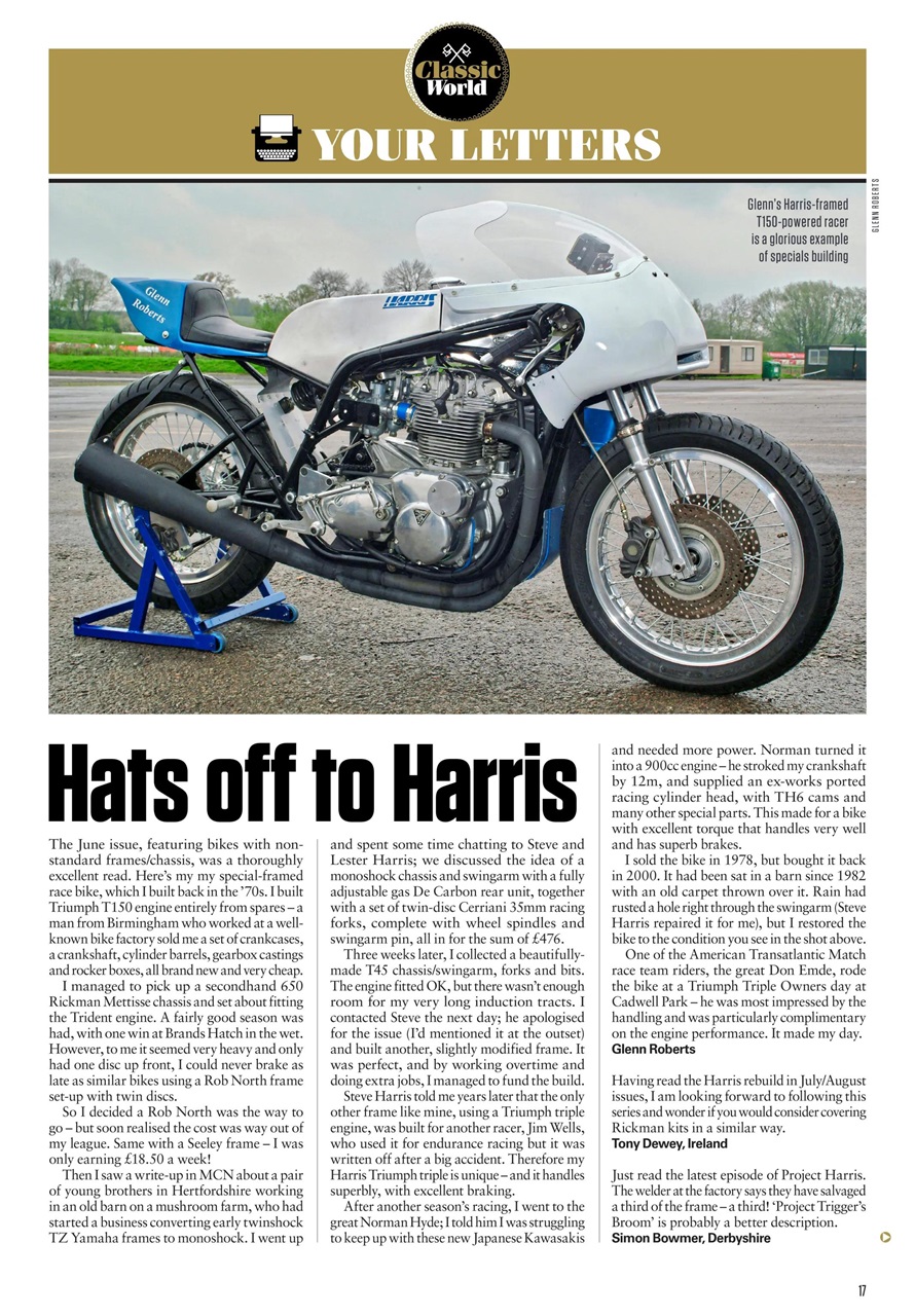 Classic Bike Preview Pages