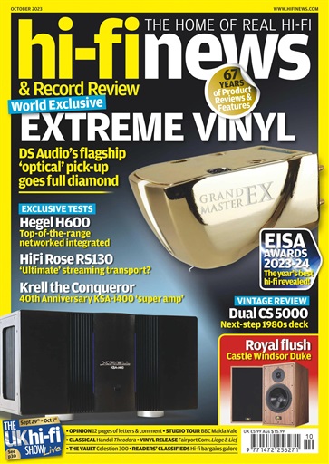 Hi-Fi News issue 