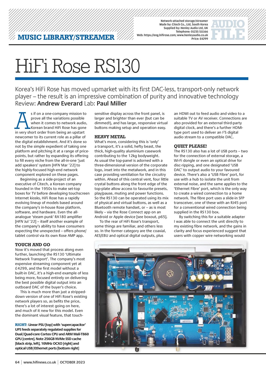 Hi-Fi News Preview Pages