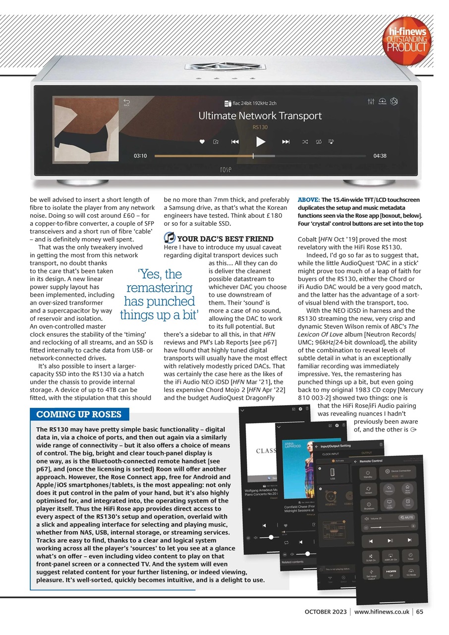 Hi-Fi News Preview Pages