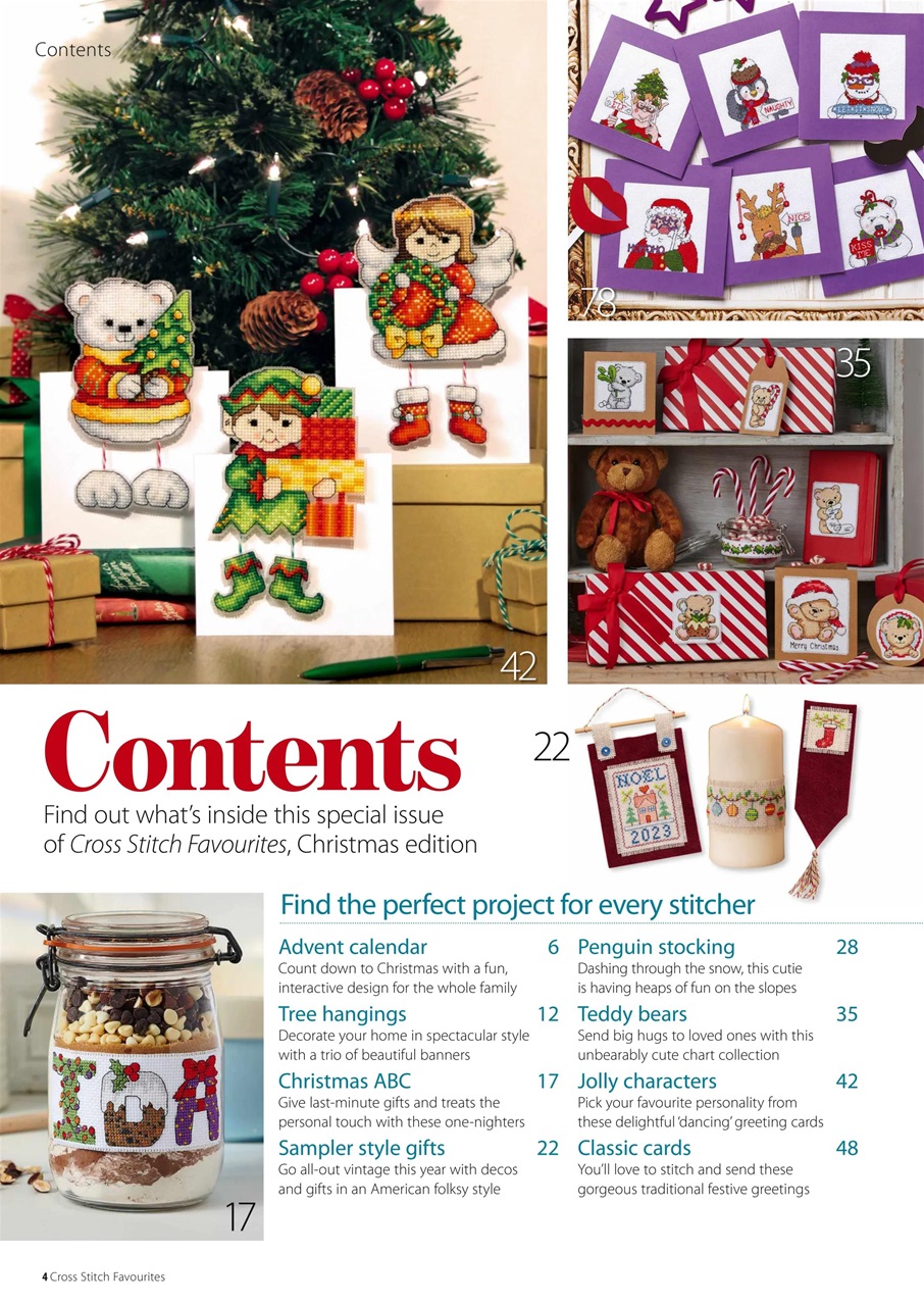 Cross Stitch Favourites Preview Pages