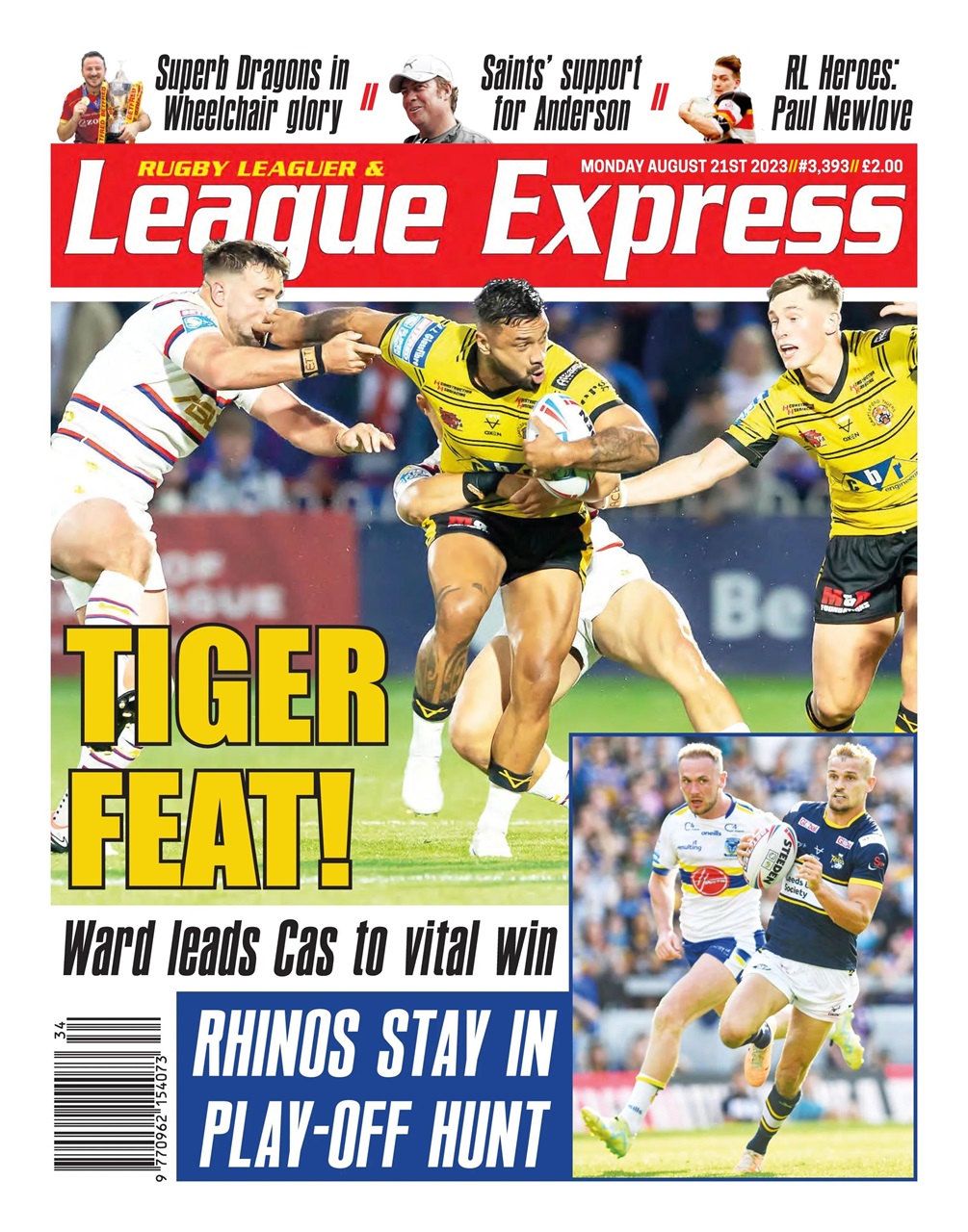 League Express Preview Pages
