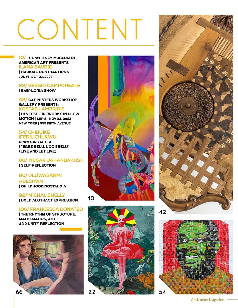 Art Market Magazine Preview Pages