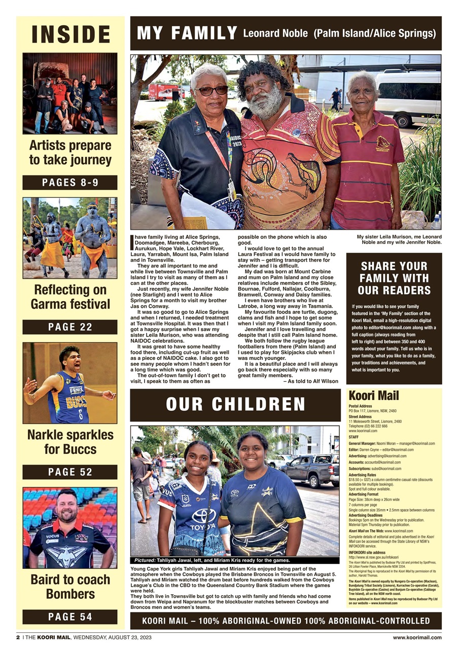 Koori Mail Preview Pages