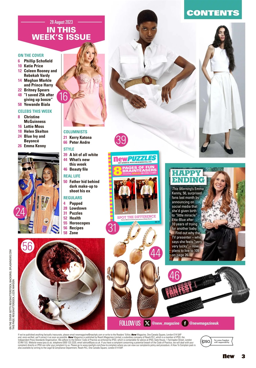 New Magazine Preview Pages