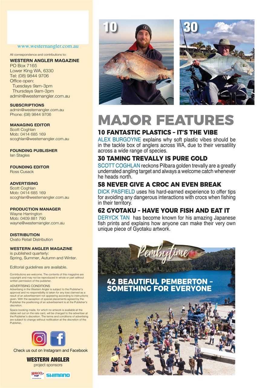 Western Angler Preview Pages