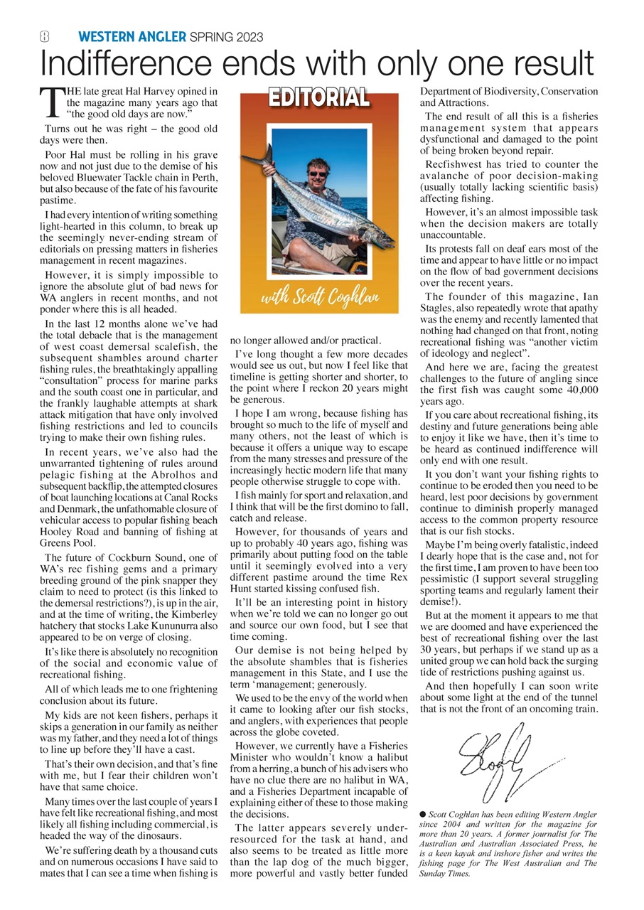 Western Angler Preview Pages