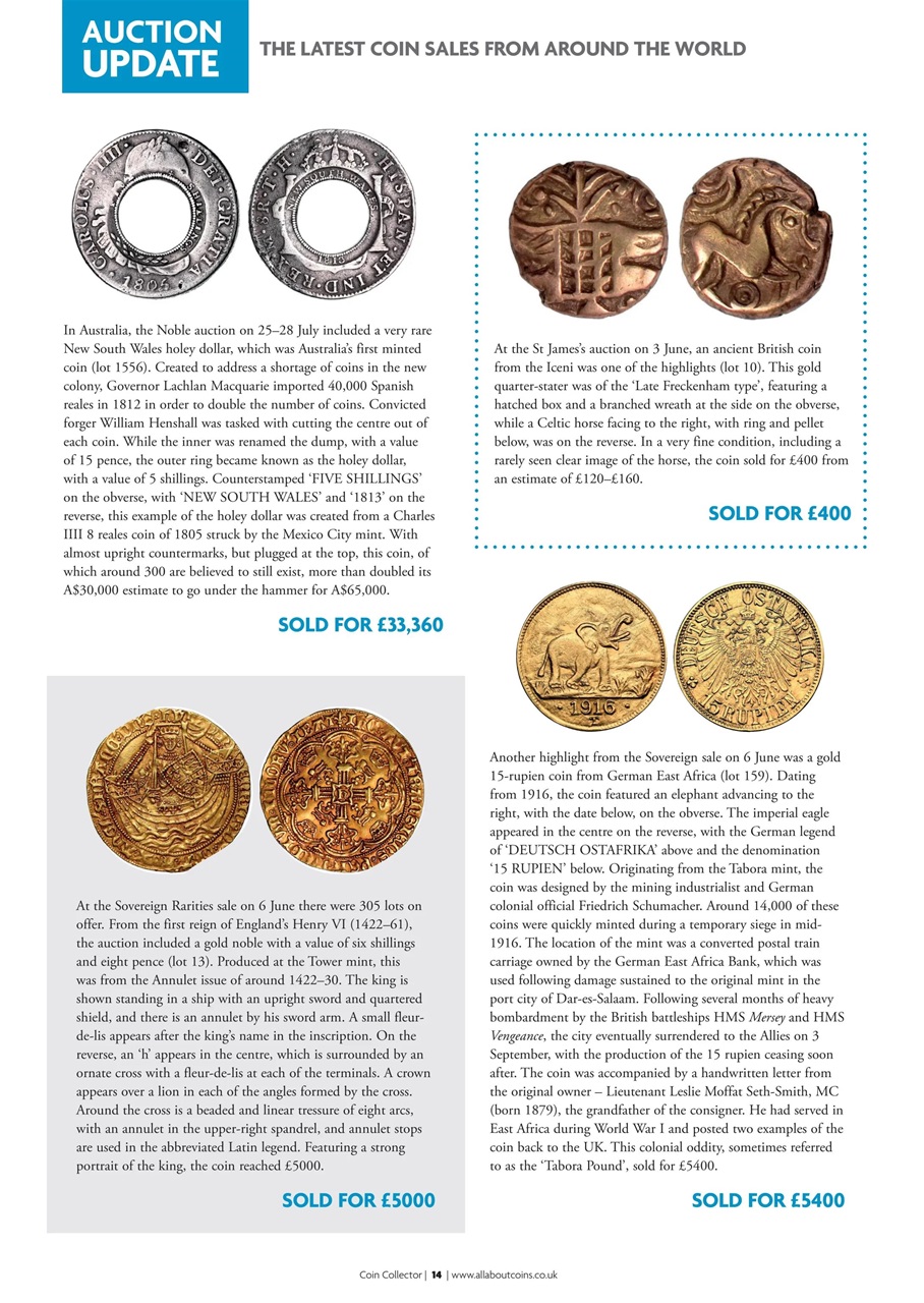 Coin Collector Preview Pages