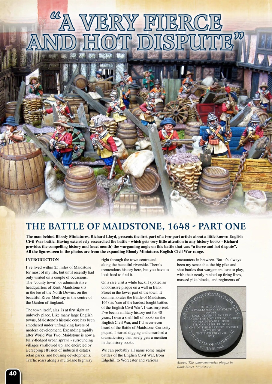 Wargames Illustrated Preview Pages
