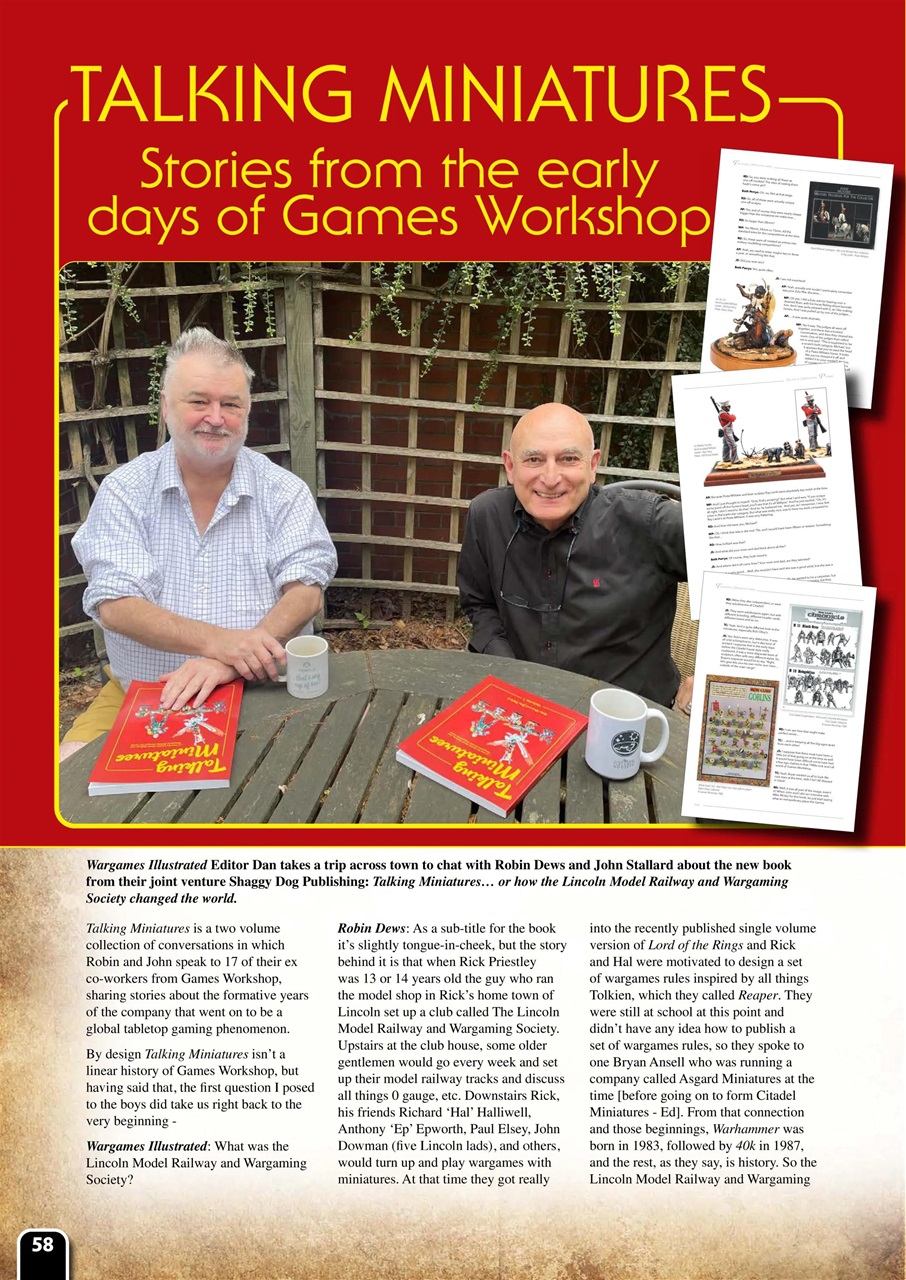 Wargames Illustrated Preview Pages