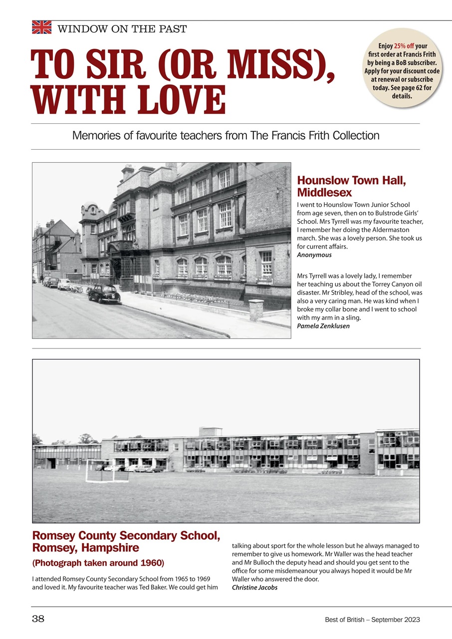 Best of British Preview Pages