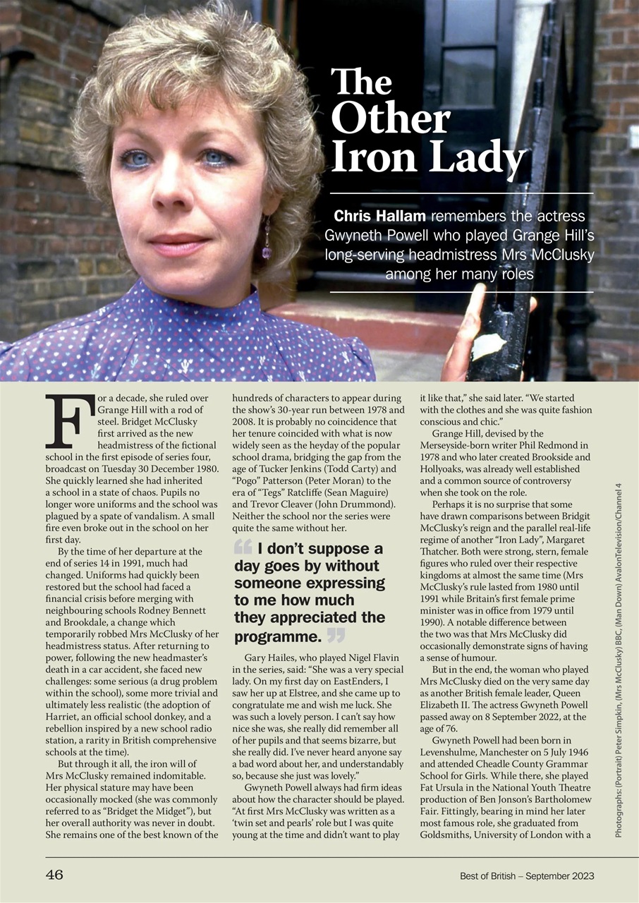 Best of British Preview Pages