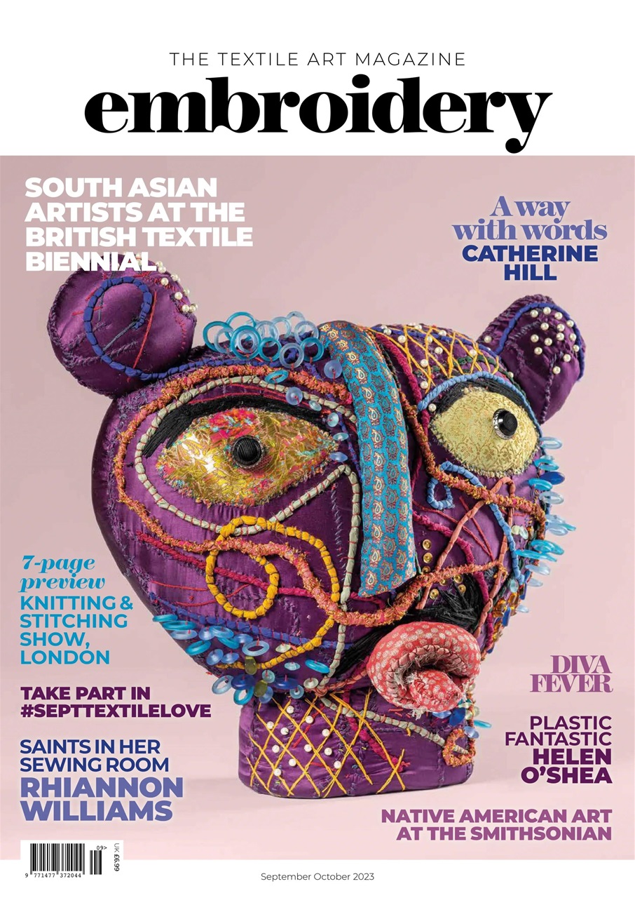 Embroidery Magazine Preview Pages
