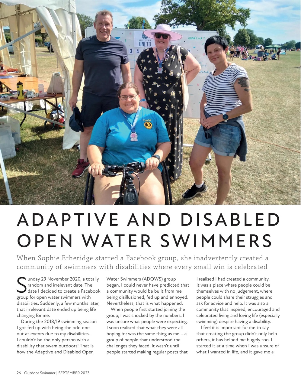 Outdoor Swimmer Preview Pages