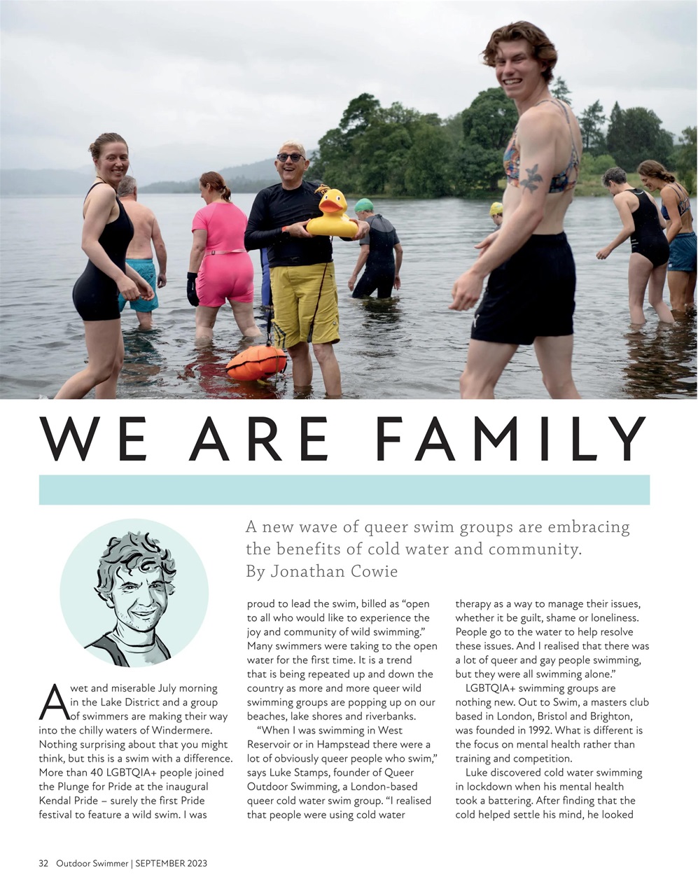 Outdoor Swimmer Preview Pages