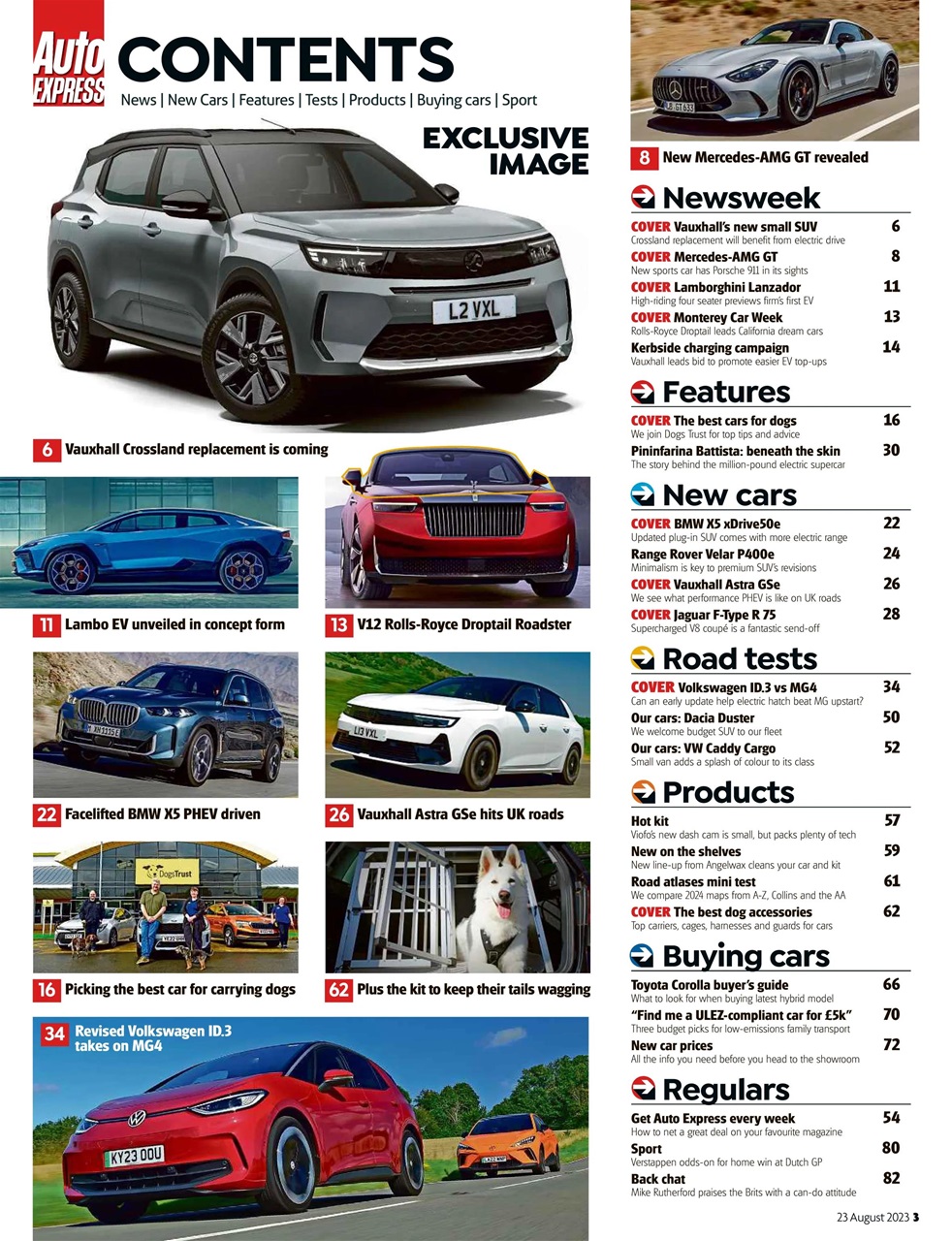 Auto Express Preview Pages
