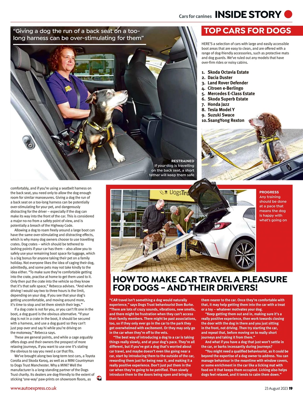 Auto Express Preview Pages