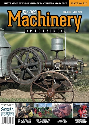 The Old Machinery Magazine issue 