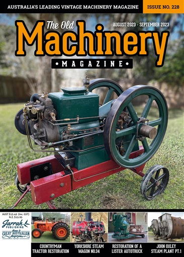 The Old Machinery Magazine issue 