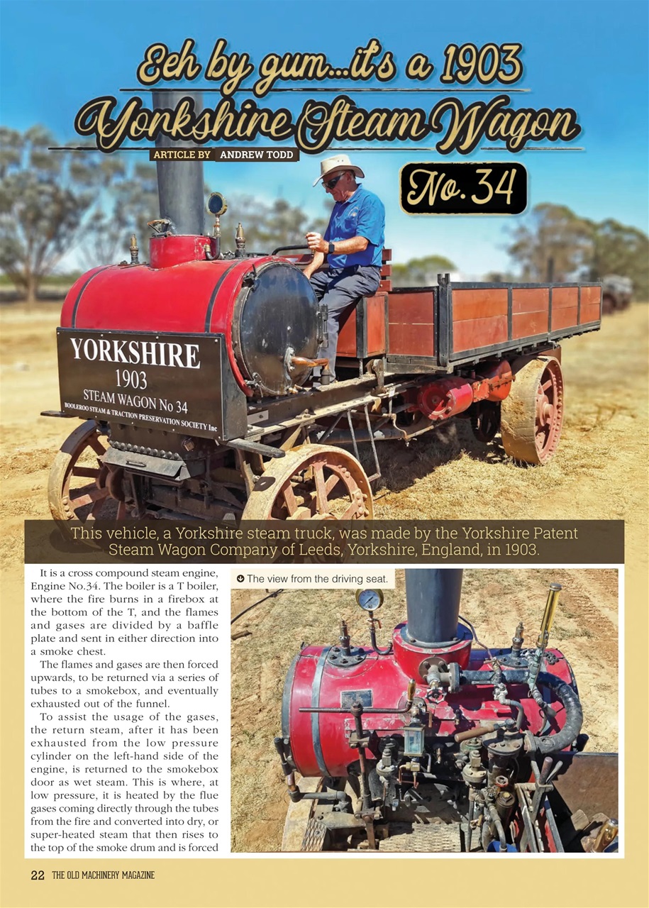 The Old Machinery Magazine Preview Pages