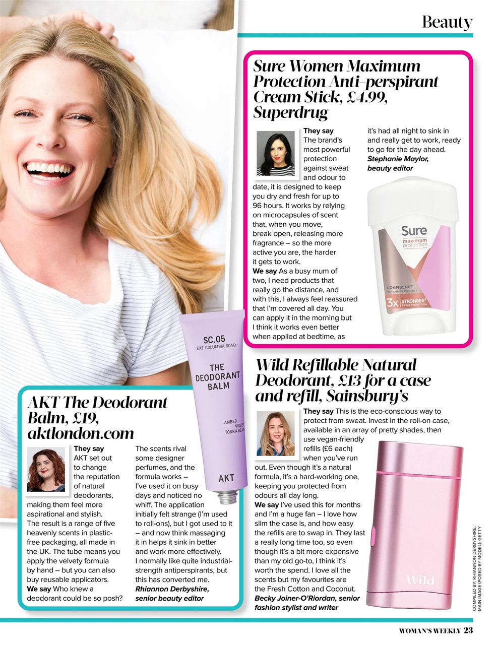 Woman's Weekly Preview Pages