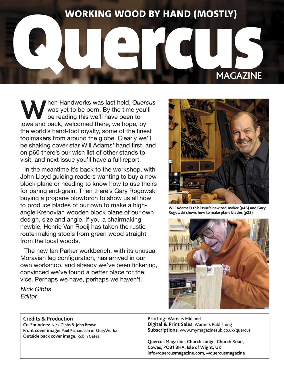 Quercus Preview Pages