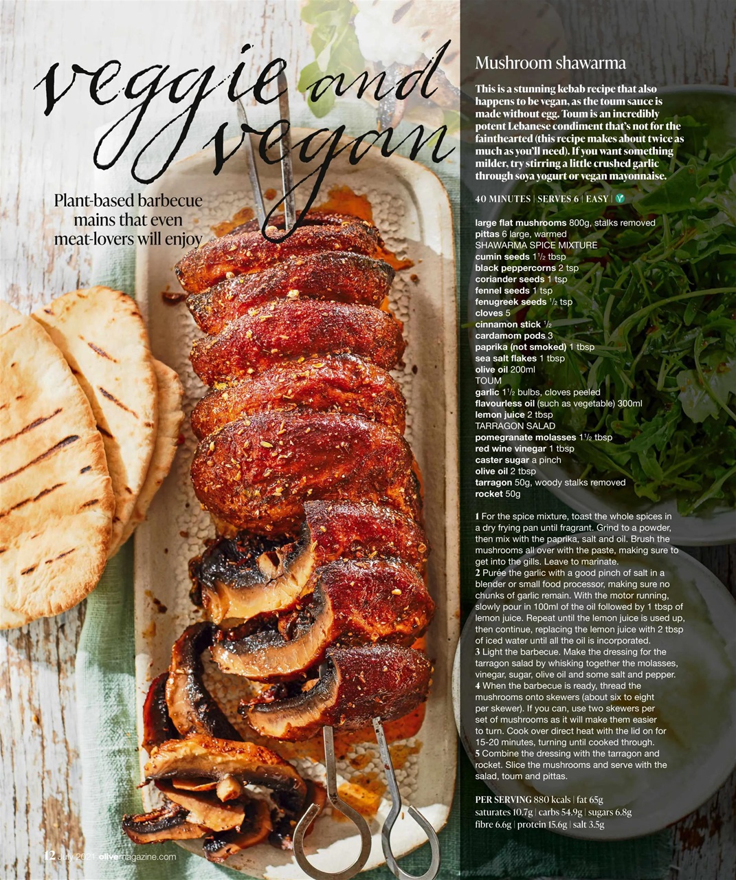 Olive Magazine Preview Pages