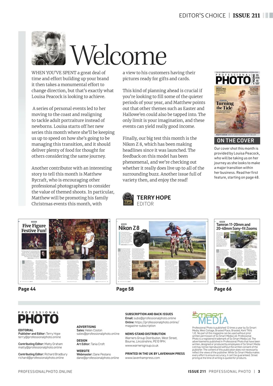 Professional Photo Preview Pages