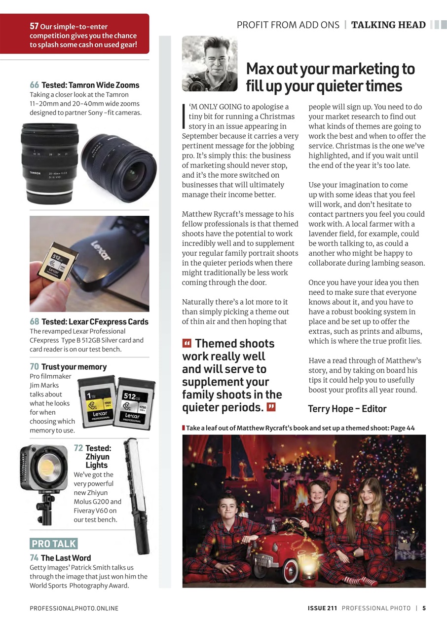 Professional Photo Preview Pages