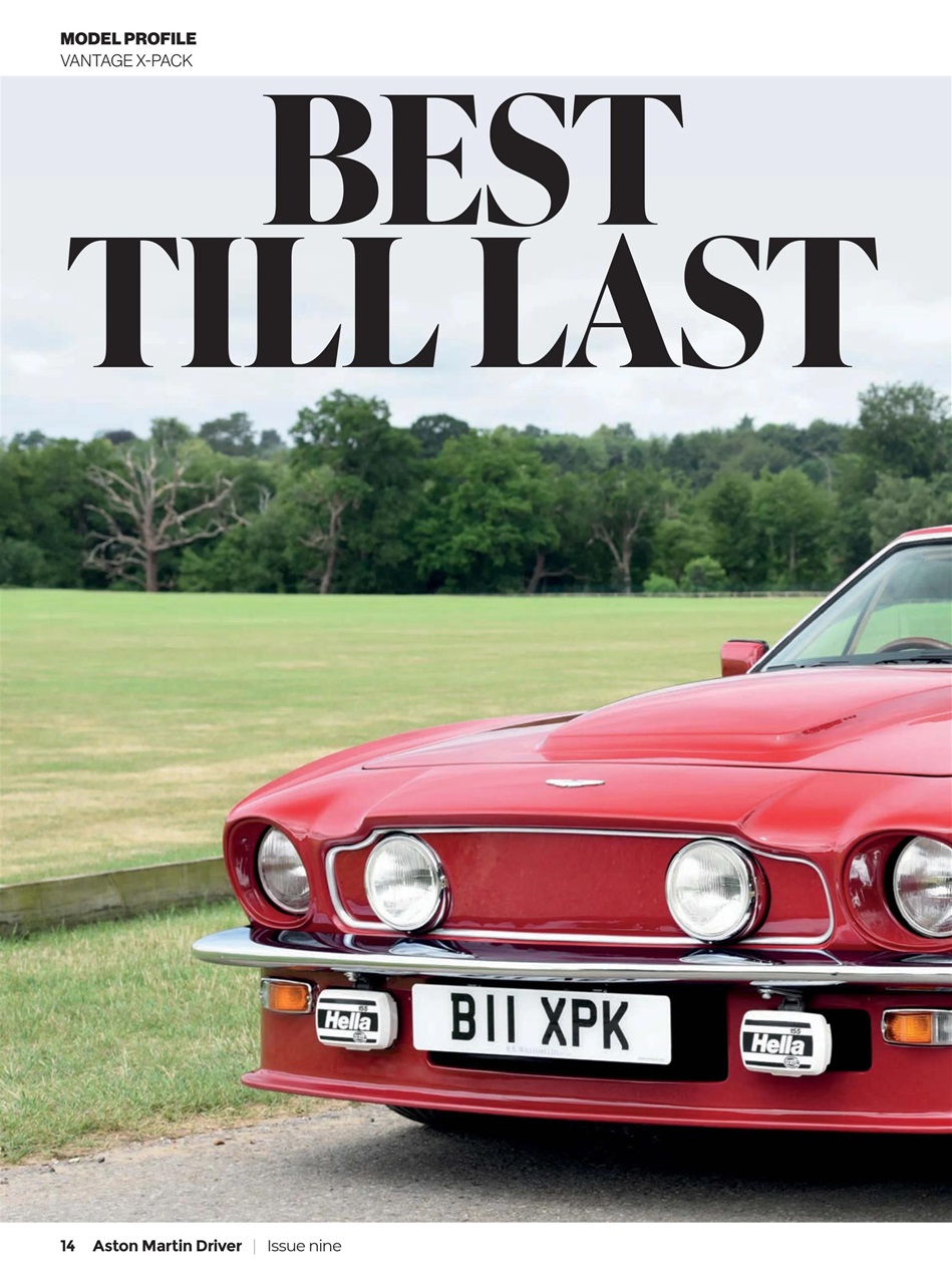 Aston Martin Driver Preview Pages