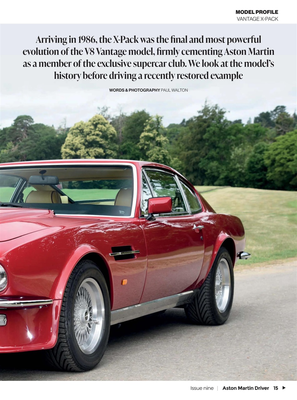 Aston Martin Driver Preview Pages