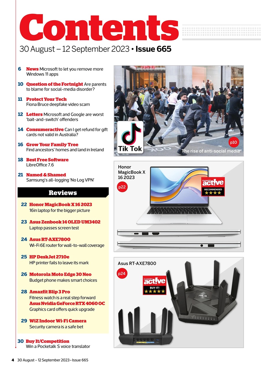 Computer Active Preview Pages