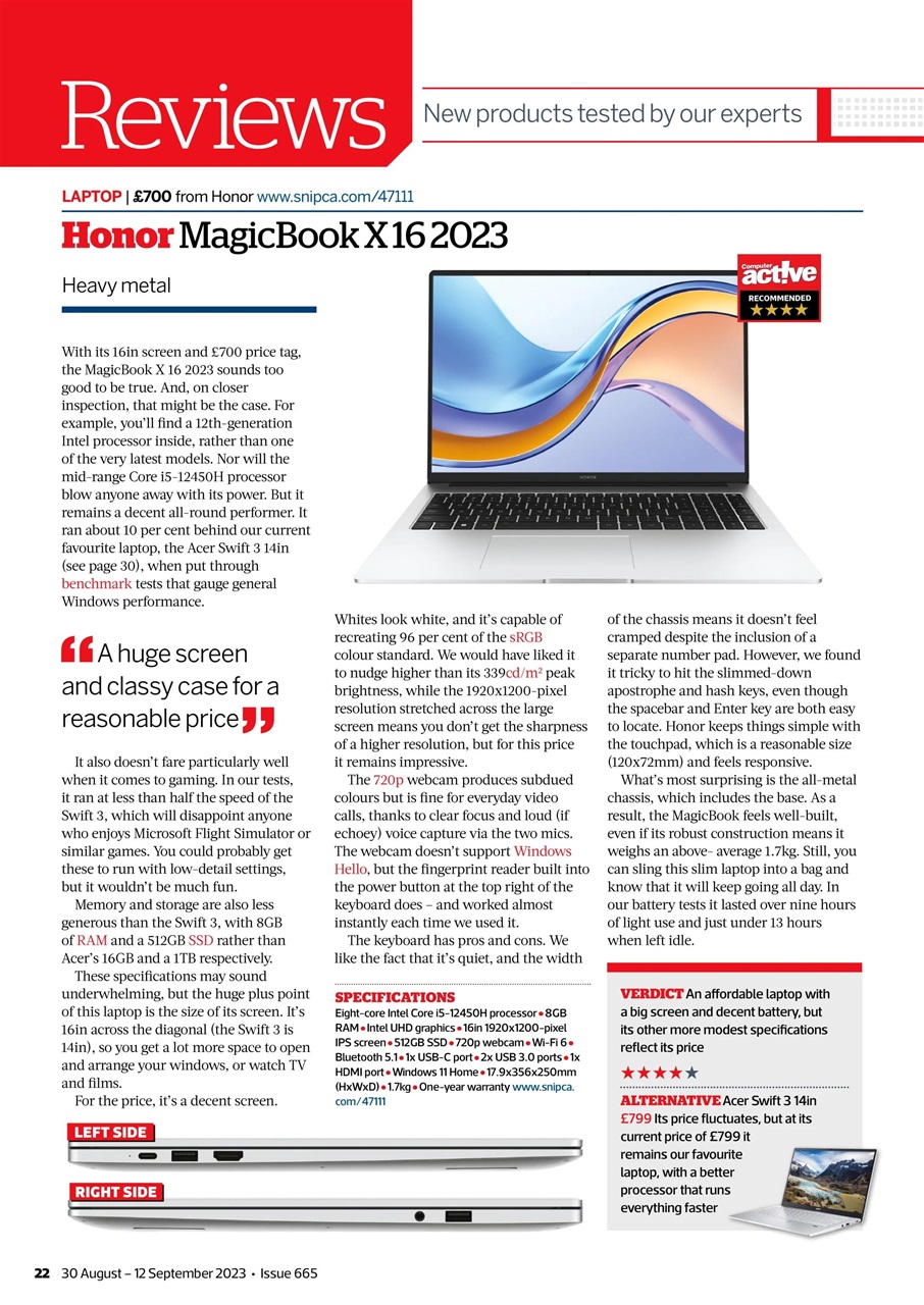 Computer Active Preview Pages