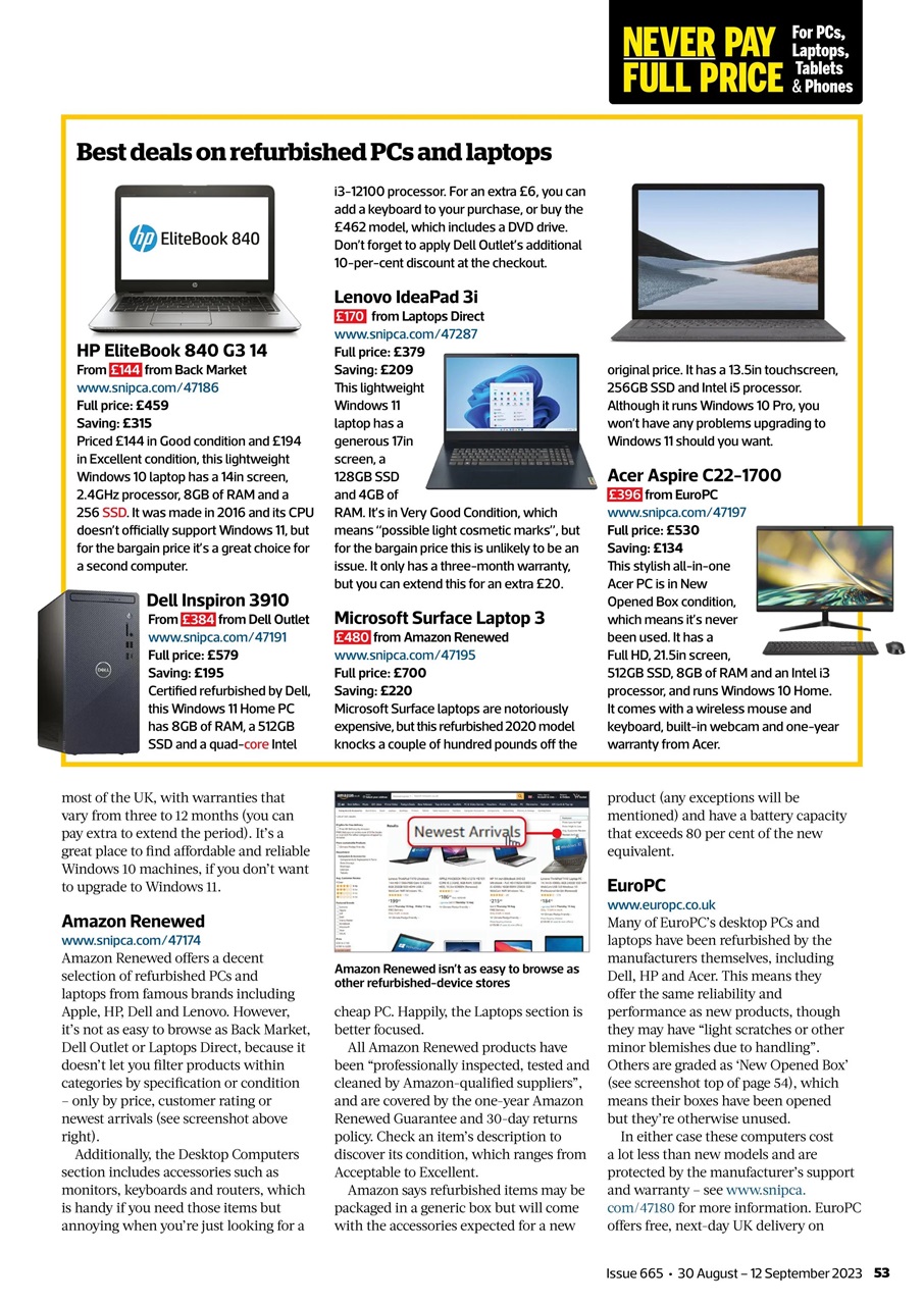 Computer Active Preview Pages