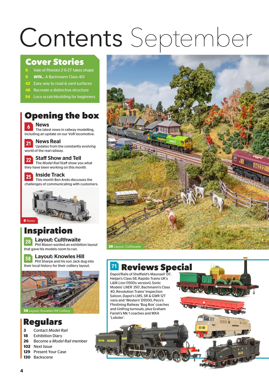 Model Rail Preview Pages
