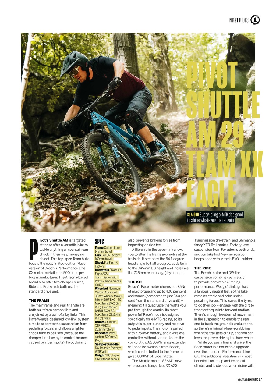 Mountain Biking UK Preview Pages