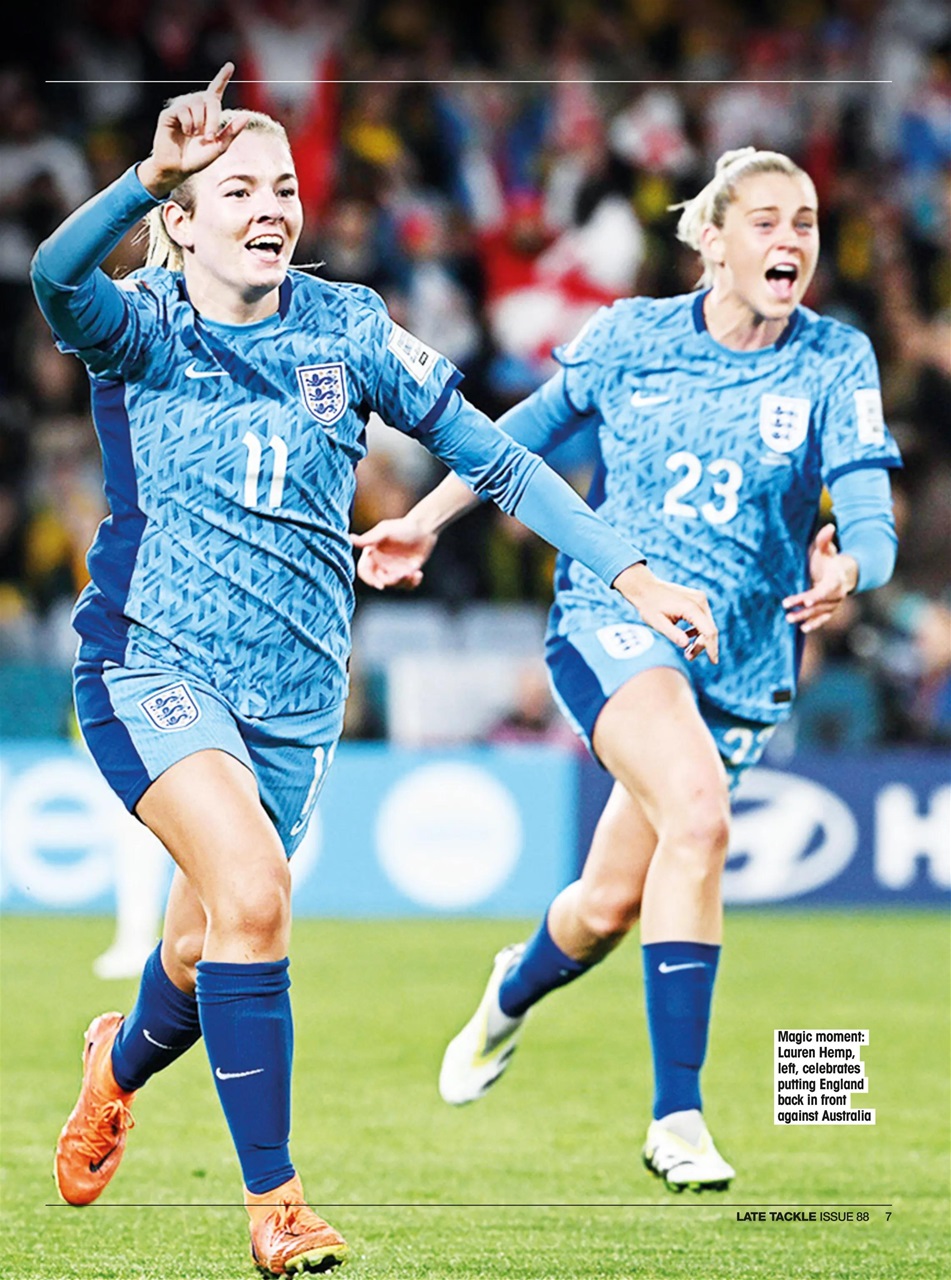 Late Tackle Football Magazine Preview Pages