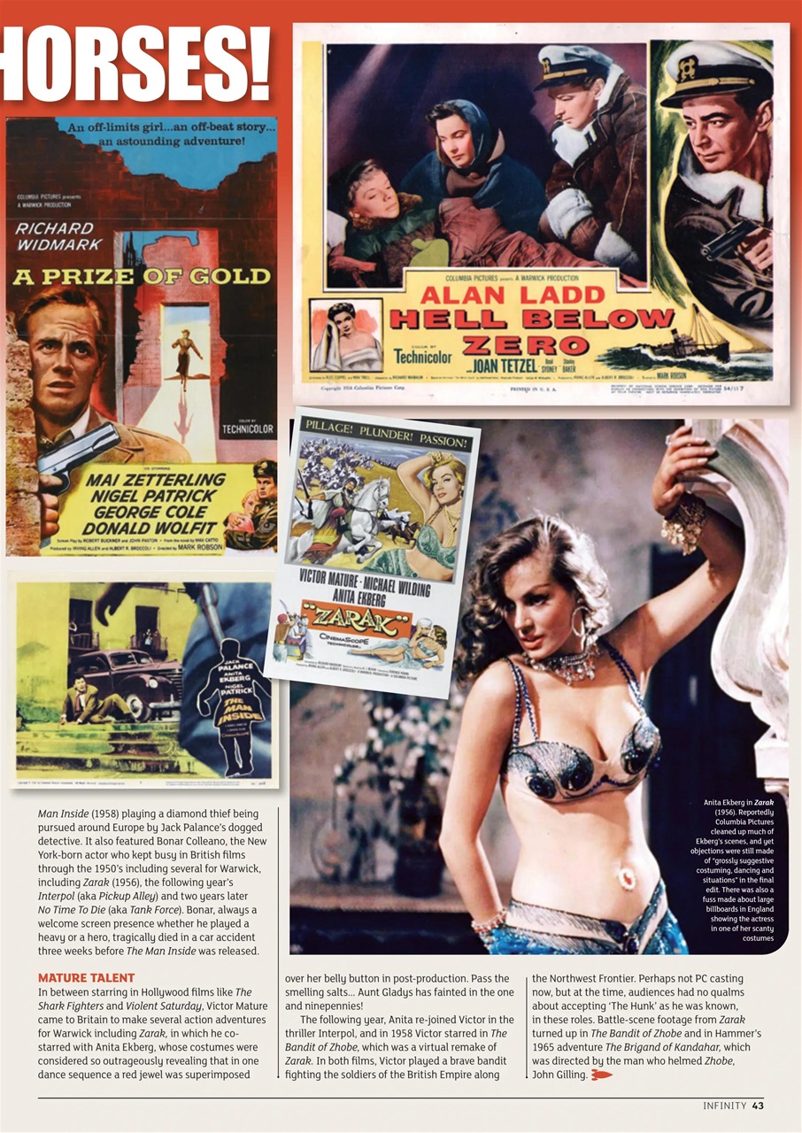 Infinity Magazine Preview Pages