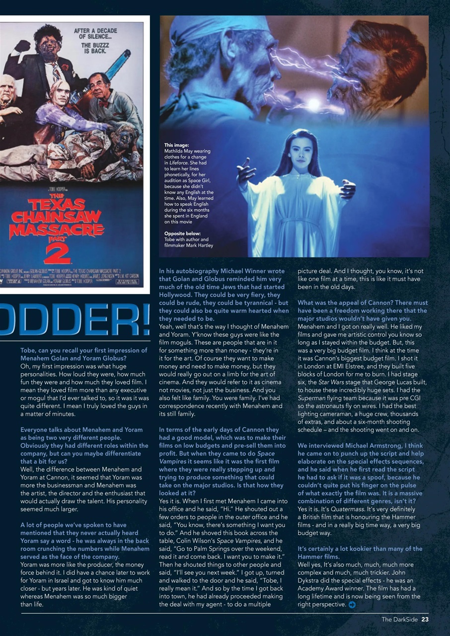 The Darkside Preview Pages
