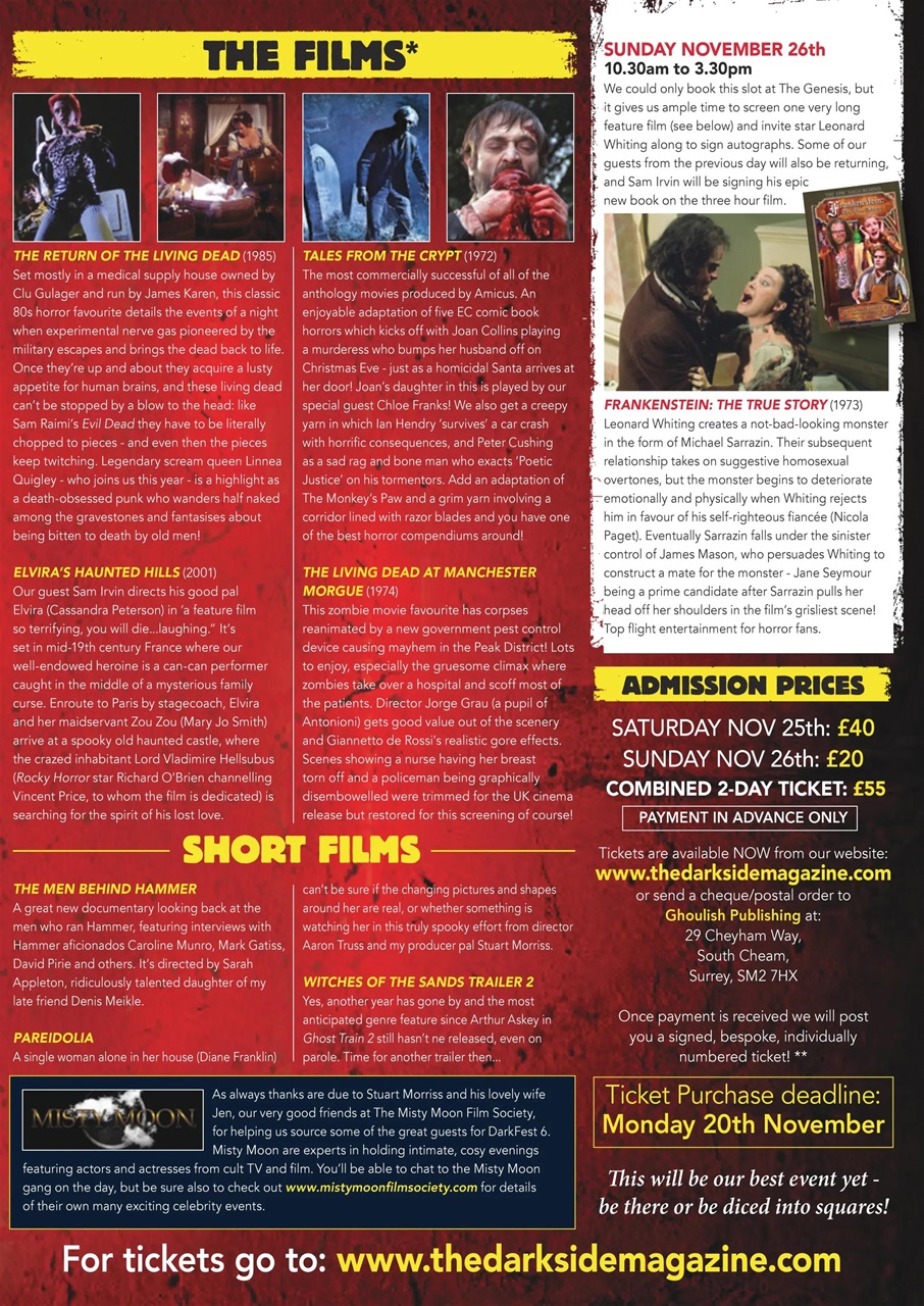 The Darkside Preview Pages