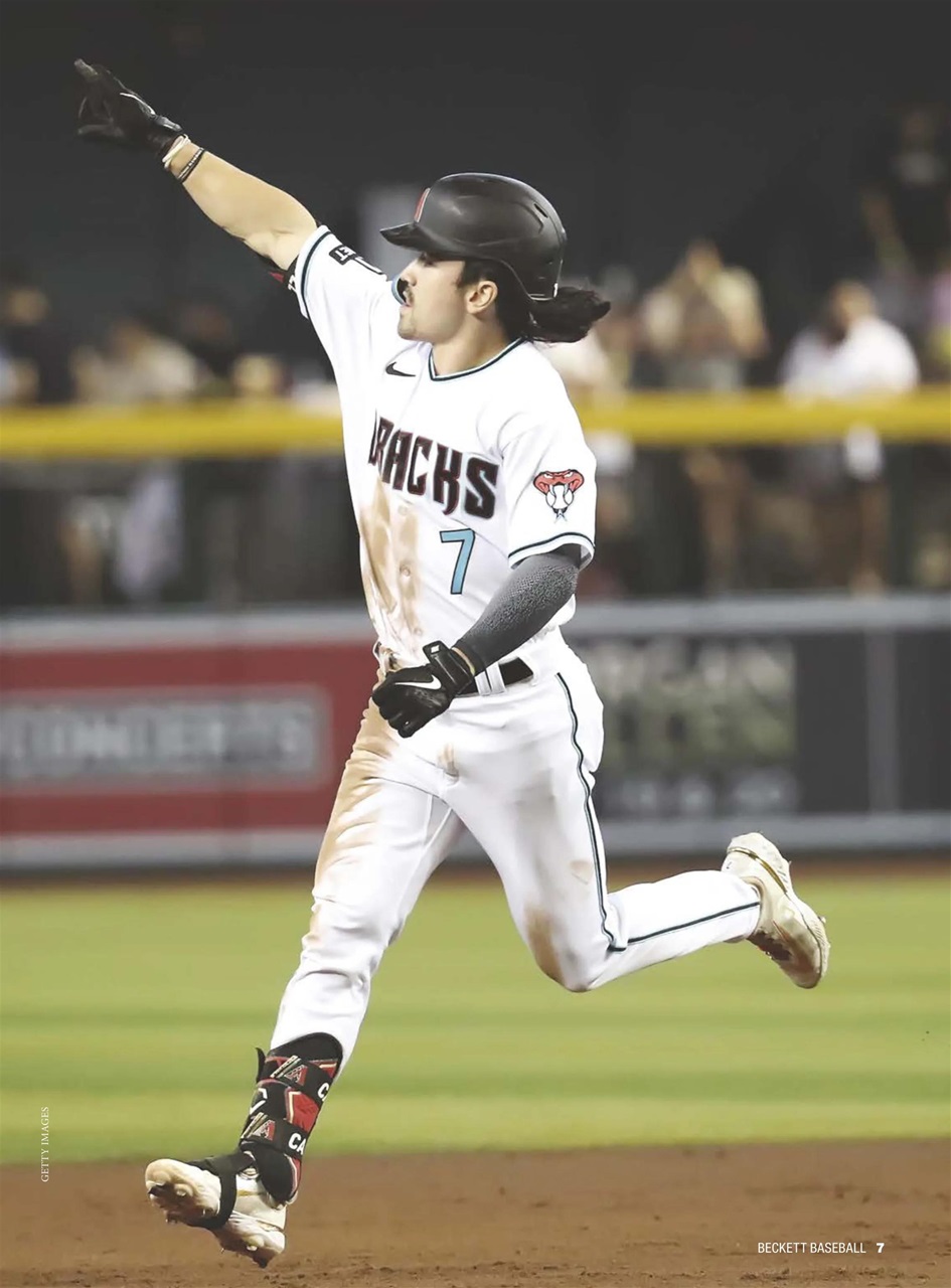 Beckett Baseball Magazine Preview Pages