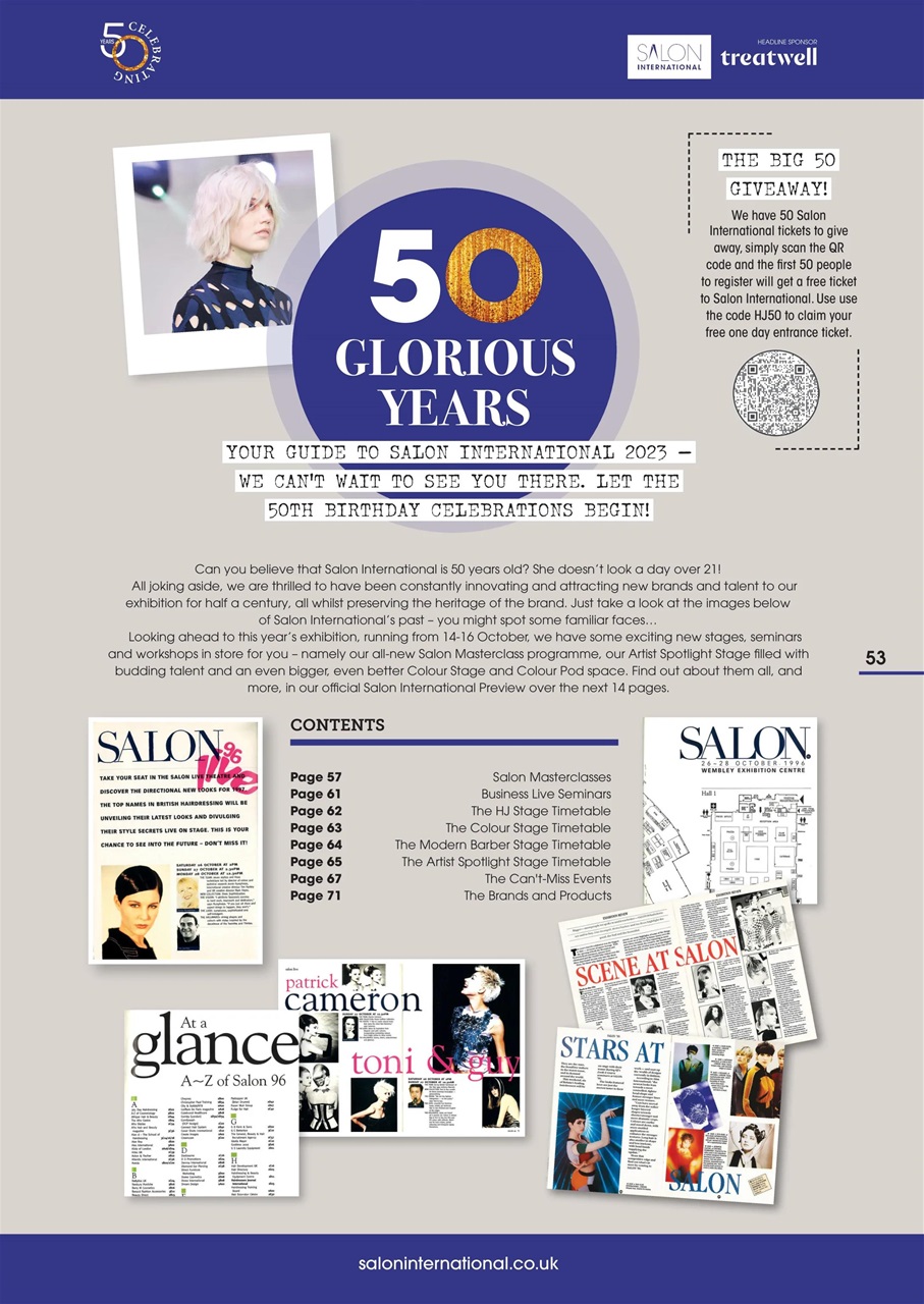 Hairdressers Journal Preview Pages