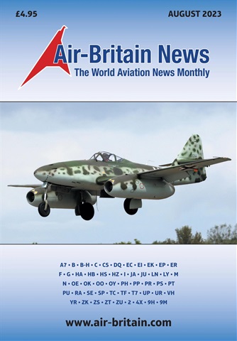 Air Britain News issue August 2023
