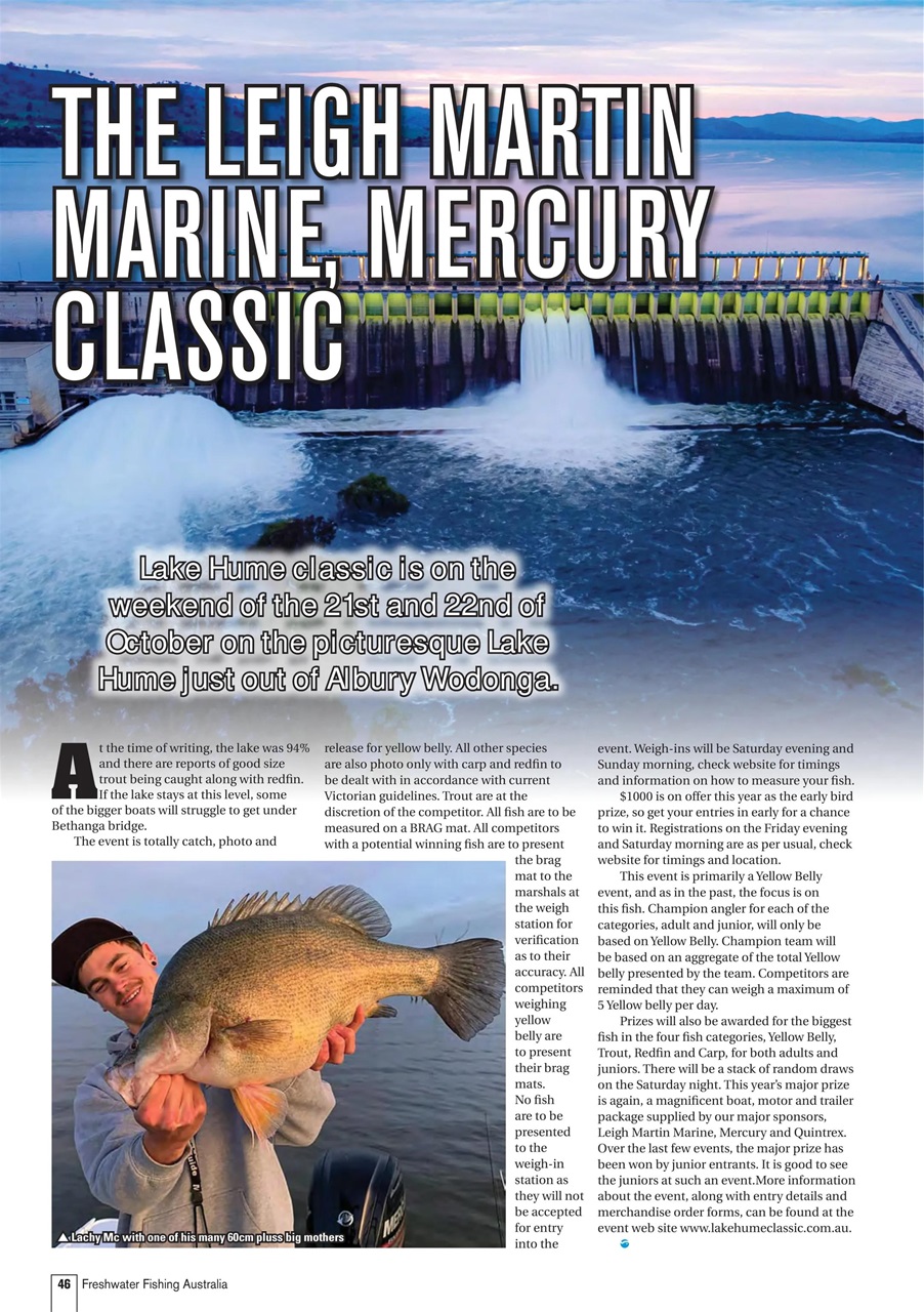 Freshwater Fishing Australia Preview Pages