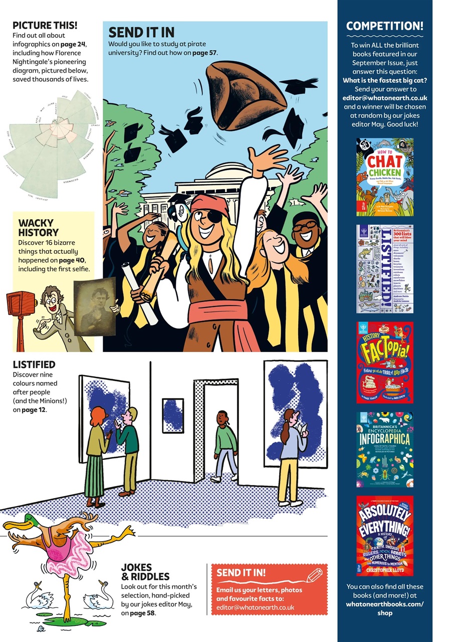 What on Earth! Magazine Preview Pages