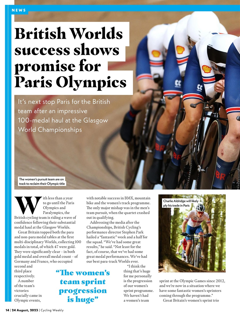 Cycling Weekly Preview Pages