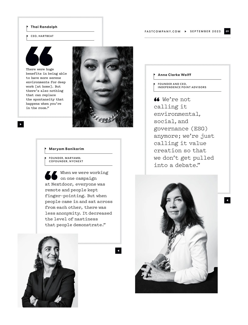 Fast Company Preview Pages